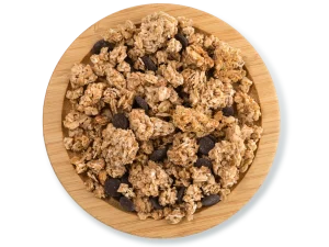 Τραγανές Νιφάδες Βρώμης με Κομμάτια Μαύρης Σοκολάτας