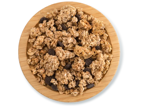 Τραγανές Νιφάδες Βρώμης με Κομμάτια Μαύρης Σοκολάτας